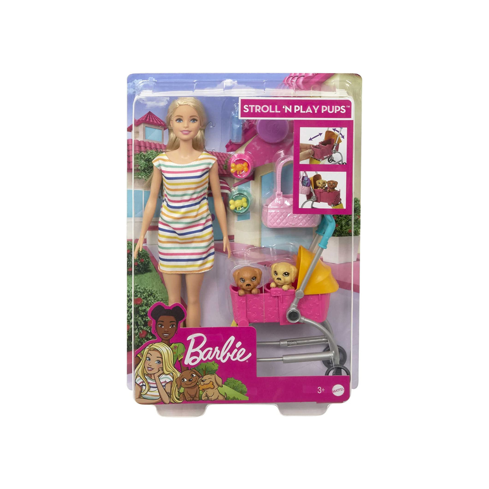 Barbie discount play pups